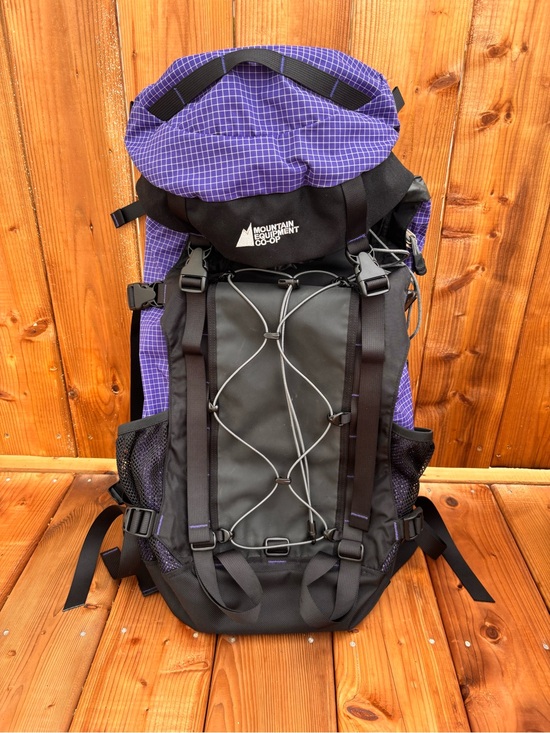 mountain Equipment  Co-op Other - Vintage Mountain Equipment Co-op Purple & Black Technical Backpack  30-35 litres